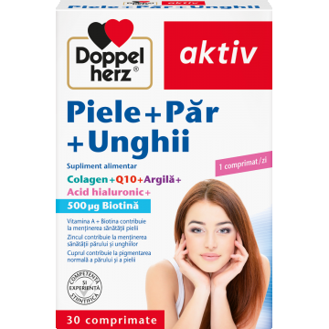 Piele + Par + Unghii, 30 comprimate, Doppelherz