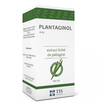 Plantaginol sirop - 100ml Tis Farmaceutic