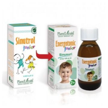 PlantExtrakt Energotonic Junior Sinusuri, 125ml