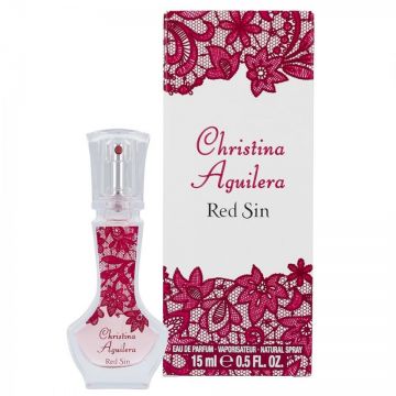 Red Sin Christina Aguilera, Apa de Parfum, Femei (Concentratie: Apa de Parfum, Gramaj: 15 ml)