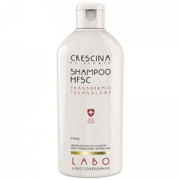 Sampon impotriva caderii parului Crescina HFSC Transdermic, Barbati, 200 ml (Concentratie: Sampon, Gramaj: 200 ml)