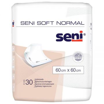 Seni Soft Normal - aleze igienice 60x60 cm a'30