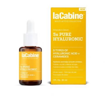 Ser pentru fata 5xPure Hyaluronic, 30ml, La Cabine