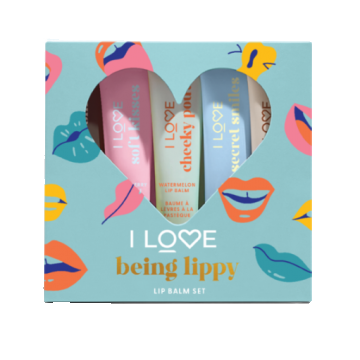 Set cadou Being Lippy, I Love Cosmetics