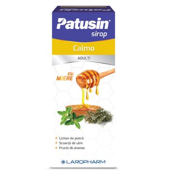 Sirop pentru adulti Patusin Calmo, 100 ml, Laropharm (Ambalaj: 100 ml)
