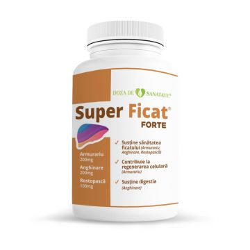 Super Ficat Forte, 30 capsule, Doza de Sănătate 