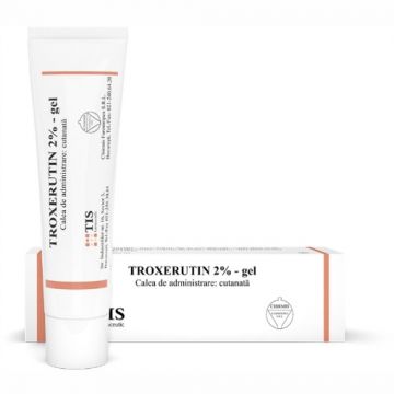 Troxerutin 2% gel - 50 grame Tis Farmaceuric