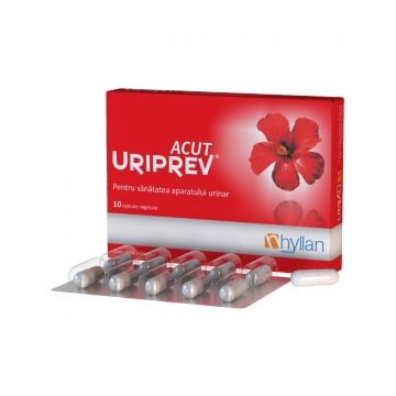 Uriprev Acut, 10 capsule, Hyllan Pharma