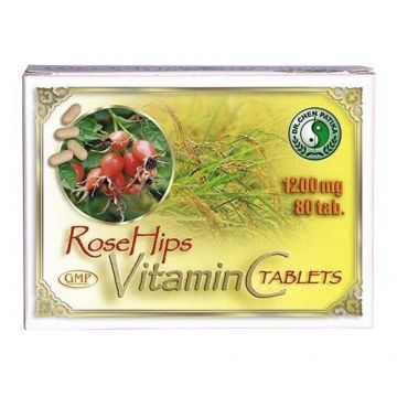 Vitamina C cu Macese 1200 mg Dr. Chen Patika Mixt Com (TIP PRODUS: Suplimente alimentare, Concentratie: 40 tablete)