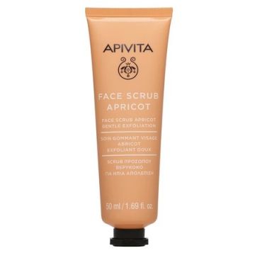 Apivita Masca exfolianta cu actiune delicata si extract din caise, 50ml