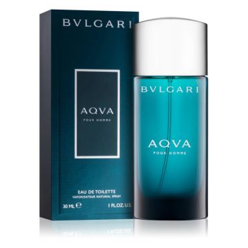 Bvlgari Aqva pour Homme, Apa de Toaleta (Concentratie: Apa de Toaleta, Gramaj: 30 ml)