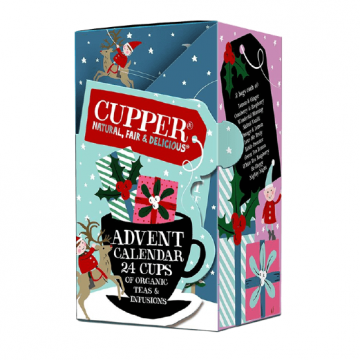 Calendar advent Ceai Eco Cupper, 24 plicuri, Allos Hof