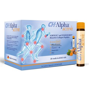 Colagen 4 in 1 formula, CH Alpha Active, 28 fiole buvabile, Gelita Health