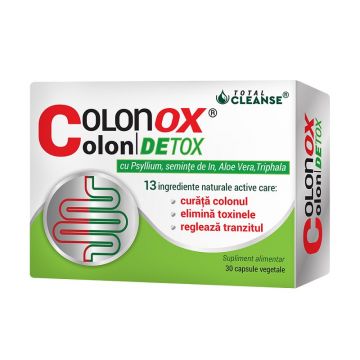 Colon Detox Colonox, Cosmopharm, 30 capsule