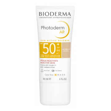 Crema de fata cu protectie solara Photoderm AR, SPF50+, 30 ml, Bioderma