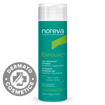 Gel spumant intensiv Exfoliac, 200ml, Noreva