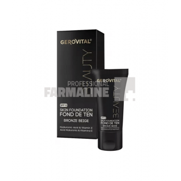 Gerovital Beauty Fond de ten Bronze Beige SPF10  30 ml