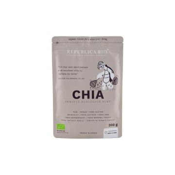 Republica BIO Chia, seminte ecologice pure, 200g