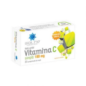 Vitamina C simpla 180 mg 20 cp Helcor