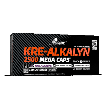 Creatina monohidrata capsule Kre-Alkalyn 2500 Mega Caps, 120 capsule, Olimp Sport Nutrition