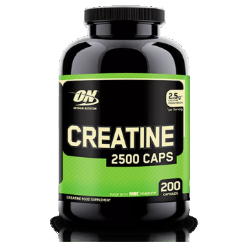 Creatina monohidrata Creatine 2500, 200 capsule, Optimum Nutrition