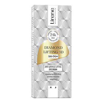 Crema anti-rid cu efect de lifting pentru zona ochilor Diamond Lifting 3D, 15ml, Lirene