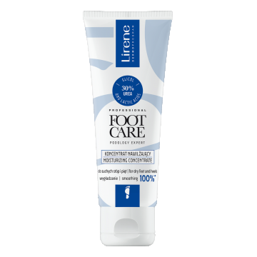 Crema concentrata pentru hidratarea picioarelor cu 30% uree Professional Foot Care Podology Expert, 75ml, Lirene