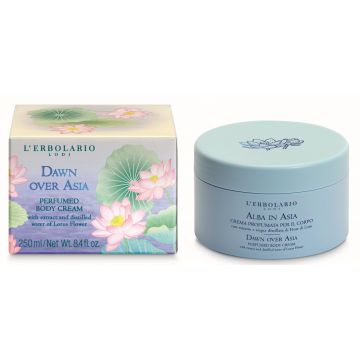 Crema de corp Dawn over Asia, 250ml, L'Erbolario