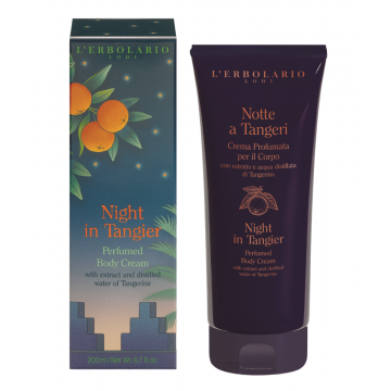 Crema de corp Night in Tangier, 200ml, L'Erbolario