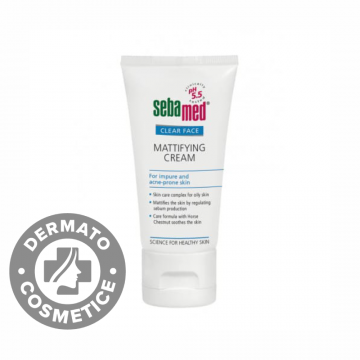 Crema dermatologica matifianta antiacneica Clear Face, 50ml, Sebamed