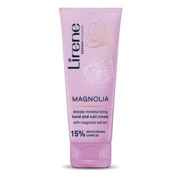 Crema-masca de maini cu magnolie 15% complex hidratant Hand Care, 75ml, Lirene