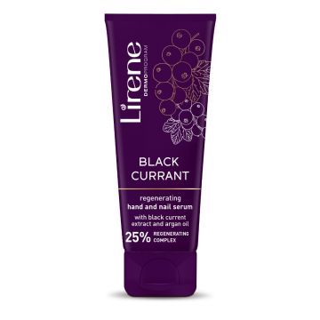 Crema-ser de maini cu coacaze negre 25% complex regenerant Hand Care, 75ml, Lirene