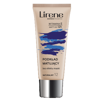 Fluid matifiant Natural 12 Nature Matte, 30 ml, Lirene