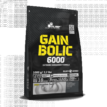 Gainer proteine zer Gain Bolic 6000 vanilie, 1000g, Olimp Sport Nutrition