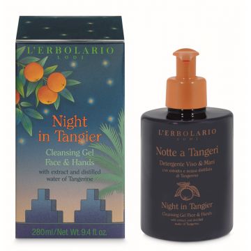 Gel de curatare fata si maini Night in Tangier, 280ml, L'Erbolario