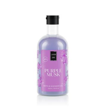 Gel de dus Purple Musk, 500ml, Lavish Care