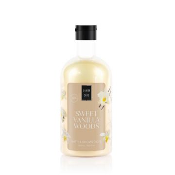 Gel de dus Sweet Vanilla Woods, 500ml, Lavish Care