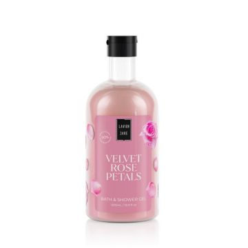 Gel de dus Velvet Rose Petals, 500ml, Lavish Care