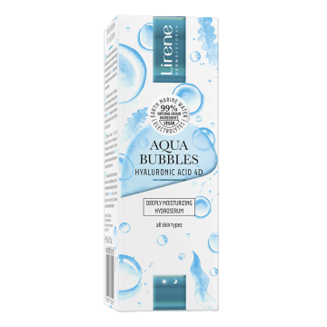 Hidro-ser cu acid hialuronic Aqua Bubbles, 30ml, Lirene