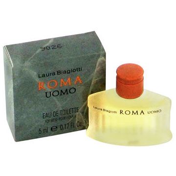 Laura Biagiotti Roma Uomo, Apa de Toaleta, Barbati (Concentratie: Apa de Toaleta, Gramaj: 125 ml)