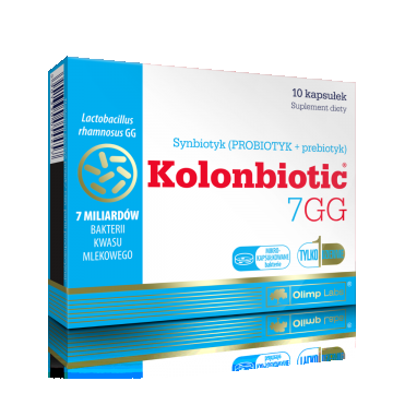 Probiotice si prebiotice pentru adulti Kolonbiotic 7GG, 10 capsule, Olimp Labs