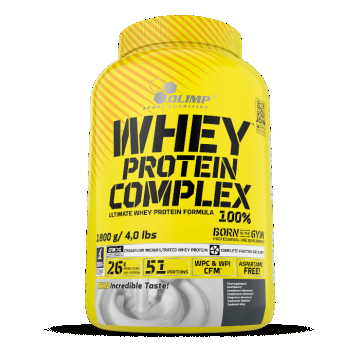 Proteine din zer Whey Protein Complex 100% ciocolata, 1800g, Olimp Sport Nutrition