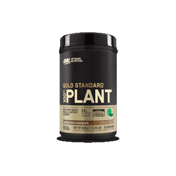 Proteine vegetale Gold Standard 100% Plant cu aroma de ciocolata, 684g, Optimum Nutrition