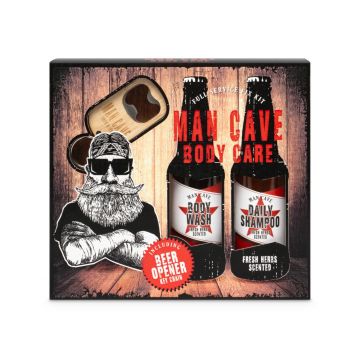 Set Man Cave & Beer Opener, Treffina