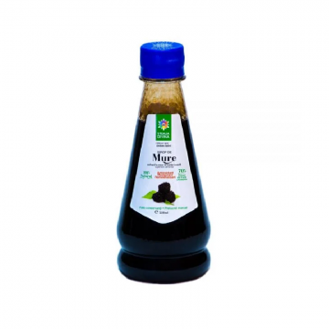 Sirop de mure presat la rece, 250 ml, Steaua Divina