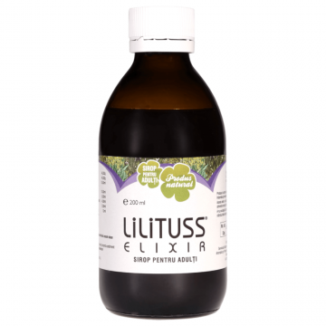 Sirop pentru adulti Elixir Lilituss, 200ml, Adya Green Pharma