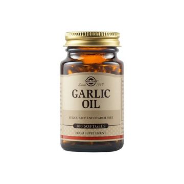 Solgar Garlic Oil, 100 capsule