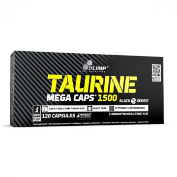 Taurina Taurine Mega Caps, 120 capsule, Olimp Sport Nutrition