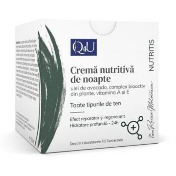 tis q4u nutritis crema nutritiva noapte 50ml