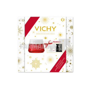 Vichy Trusa Xmas 2023 Liftactiv Collagen Specialist Crema de zi pentru toate tipurile de ten 50 ml + Liftactiv Collagen Specialist Crema de noapte 15 ml